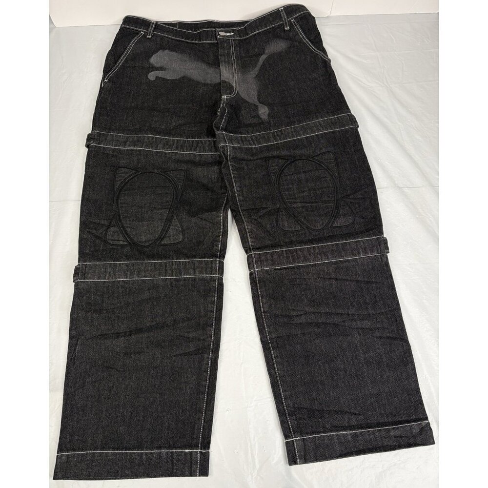 PUMA x A$AP Rocky Knee Pad Denim Pants Jeans Men’s 40x31 F1 Racing Pit Crew